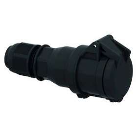 Prol noir PE 400V 3P+T 6H 16A IP44|Bals-BA1310607