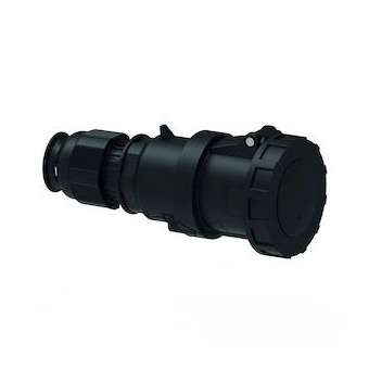 Prol noir PE 230V 2P+T 6H 63A IP67|Bals-BA1310771