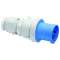 Fiche PE 230V 3P 6H 63A IP44