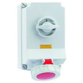 Prise CDEE 400V 3P+T 6H 63A IP67|Bals-BA116604
