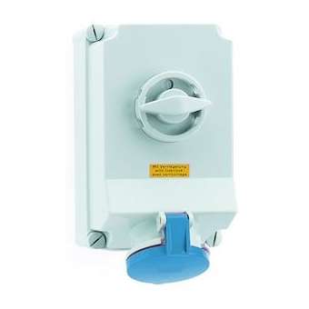 Prise CDEE 230V 2P+T 6h 63A IP44|Bals-BA116956