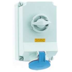 Prise CDEE 230V 2P+T 6h 63A IP44|Bals-BA116956