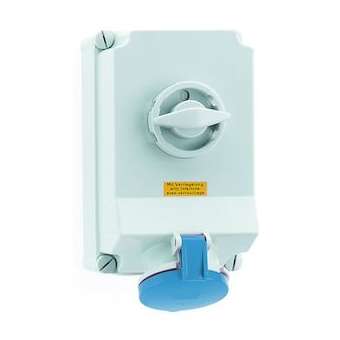 Prise CDEE 230V 3P+T 9H 63A IP44|Bals-BA116933