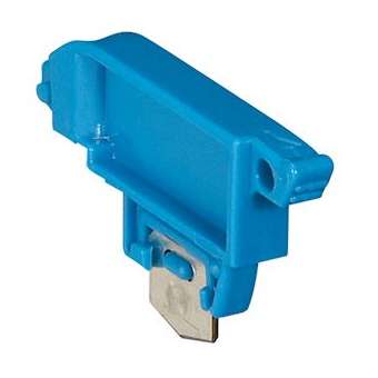Préhenseur neutre bleu - bloc de jonction sectionnable à vis ou ressort Viking3|Legrand-LEG037516