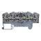 Bloc jonc Viking3 à ressort - 1jonc/4 conduc/2 entr/2 sort à diode/gris - pas 5|Legrand-LEG037254