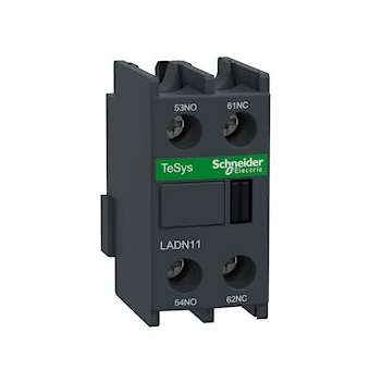 TeSys D - bloc contacts auxiliaires frontaux - 1F+1O - bornes vis-étriers|Schneider Electric-SCHLADN11