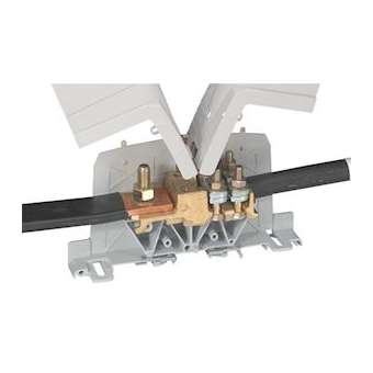 Bloc de jonct de puissance aluminium/cuivre équipé plage-câble Viking3 -pas 42mm|Legrand-LEG039017