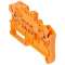 Bloc jonc Viking3 à ressort - circuit non coupé/mini-sectionneur-orange - pas 6|Legrand-LEG037286