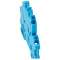 Bloc jonc Viking3 à ressort - 2 jonc/4 conduct - 2 étages - bleu - pas 6|Legrand-LEG037208