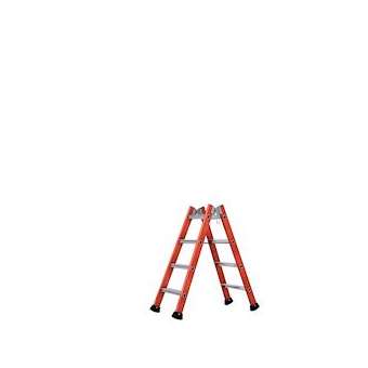 ECHELLE DOUBLE EVASEE ISOLANTE 4 MARCHES|Tubesca-TU104255004