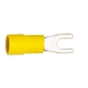 Cosse préisolée fourche jaune (4 à 6 mm²) - Diam. 4 mm|Cembre-CMBGF-U4