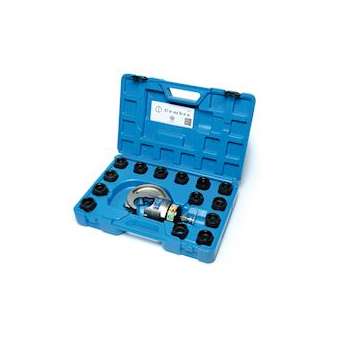 Coffret de rangement vide pour 14 matrices sem-circulaires + tête 130 kN|Cembre-CMBVAL-P26