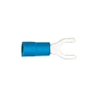 Cosse préisolée fourche bleue (1,5 à 2,5 mm²) - Diam. 5 mm|Cembre-CMBBF-U5