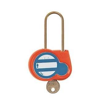 cadenas orange 70mm d6 cle a definir|Catu-CATAL-230-S-OR-00