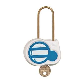 cadenas condam 50mm cle aleatoire bleu|Catu-CATAL-230-BL-Z