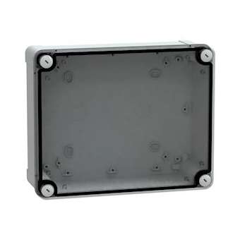 Thalassa - boîte industrielle - transparente - 241x192x87mm - PC|Schneider Electric-SCHNSYTBP24198T