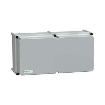 Thalassa PLS - Boite opaque polycarbonate 27x54x23 Ral 7035|Schneider Electric-SCHNSYPLSC2754AG