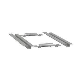 Thalassa PLA - Platines d'adaptation p/NSYDPLA6 pour armoires 2 portes - P620 mm|Schneider Electric-SCHNSYPTZ62P
