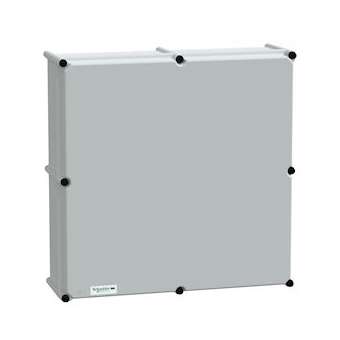 Thalassa PLS - Boite opaque polyester 54x54x18 Ral 7035|Schneider Electric-SCHNSYPLSP5454G