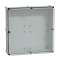 Thalassa PLS - Boite avec couvercle transparent 54x54x23 Ral 7035|Schneider Electric-SCHNSYPLS5454AG