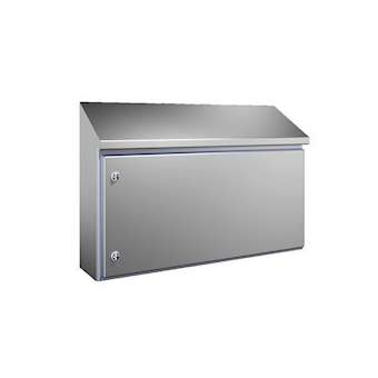 Coffret - HD -1P - HAR549 HAV430 L810 P120 - plaque de montage - inox - IP66|Rittal-RIT1314.600