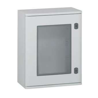 Coffret polyester Marina IP66 IK10Avec porte vitrée - 500x400x206mm - RAL7035|Legrand-LEG036272