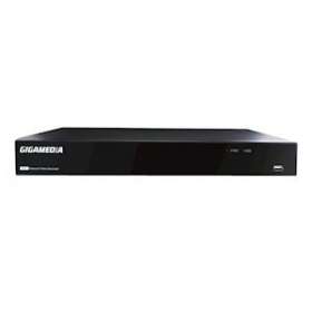 NVR 32 canaux h265 h264 2 hdd 8 ports POE|Gigamedia-GGMNVR023208P
