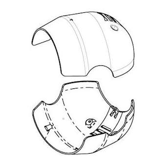 Protection solaire pour MIC IP fusion 9000i - Blanc|Bosch video-PHVMIC-9K-SNSHLD-W