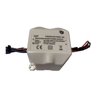 Alimentation Compacte 12V dc 1.5A|Golmar-BITTPSDIN12V18W