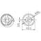 Adaptateur rond 61mm renforcé 7mm|Came france-KAM001YK4108