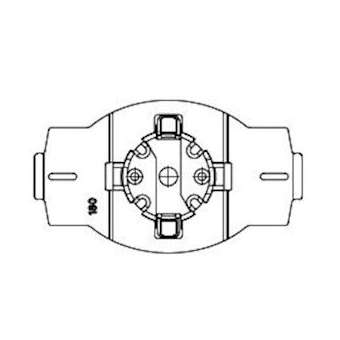 Lame caisson à encastrer pour flancs de 180mm|Came france-KAM001YM0149
