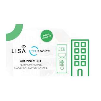 Abo T2V Princ Pro 1An 1Lgt Supp|Urmet france-URMABOT2VPROPR-1SUP