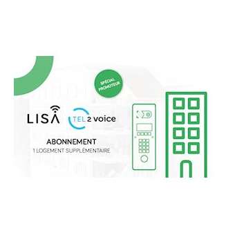 Abo T2V Pro 1 An 1Lgt Supp|Urmet france-URMABOT2VPRO-1SUP