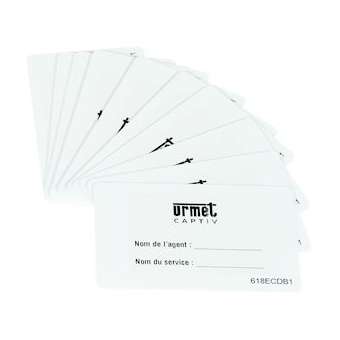 Lot De 10 Cartes Agents Vigi|Urmet france-URMCARTE-AGENT-VGK