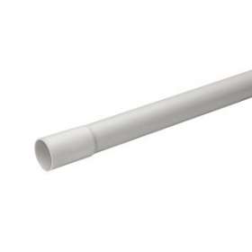 Mureva Tube - conduit rigide tulipé PVC gris - D32mm/2m - au mètre linéaire|Schneider Electric-SCHIMT50532