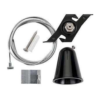 SHOPLINE kit de suspension 5 mètres noir classe I IP20|Sg lighting-NOL314440