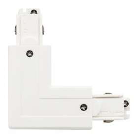 SHOPLINE connecteur en L rail 3 allumages blanc IP20|Sg lighting-NOL312432