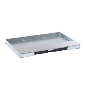 Couvercle métal revêtement inox boite de sol version affleurante 8 ou 12 modules|Legrand-LEG088103