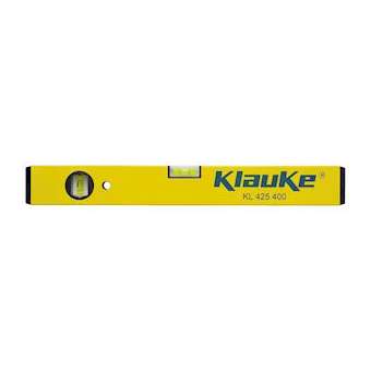 Niveau à bulles en alu avec niveau vertical et horizontal dim 600 x 40 x 15 mm|Klauke-KKEKL425600