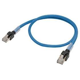 Câble ethernet f/utp cat. 6a de 0,3 m, revêtement lszh (bleu)|Omron electronics-OMRXS6W-6LSZH8SS30CM-B