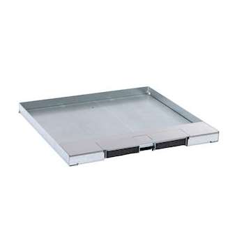 Couvercle métal revêtement inox boite de sol version affleurante 16/24 modules|Legrand-LEG088105