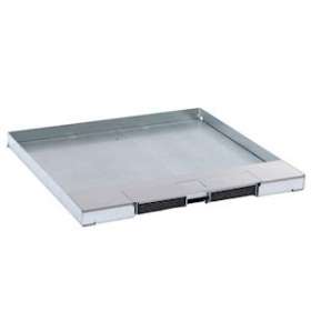 Couvercle métal revêtement inox boite de sol version affleurante 16/24 modules|Legrand-LEG088105