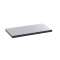 Plaque de finition couvercle métal finition inox -boite de sol standard 8/12 mod