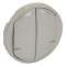 Enjoliveur Céliane with Netatmo - inter double connecté/cde sans fil - titane|Legrand-LEG064826