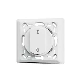 Kit support blanc compatible CELIANE 1 touche large I/O|Adee electronic-ADY10040020