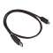 Cordon USB Data 2.0 embouts typeC mâle et typeA mâle longueur 2m