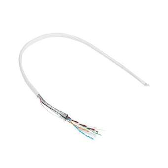 Câble multimédia TV + satellite Grade2 TV sans halogène pour prise RJ45 cat6 STP|Legrand-LEG093044