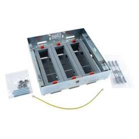 Kit support haut réglable boîte sol affleurante prises horiz 3 paniers de 8 mod|Legrand-LEG088122