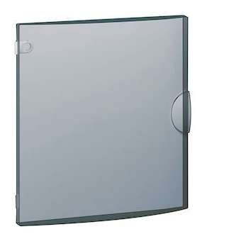 Porte transparente pour coffret Gamma 18, 2 rangées 36 M|Hager-HAGGP218T