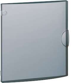 Porte transparente pour coffret Gamma 18, 2 rangées 36 M|Hager-HAGGP218T